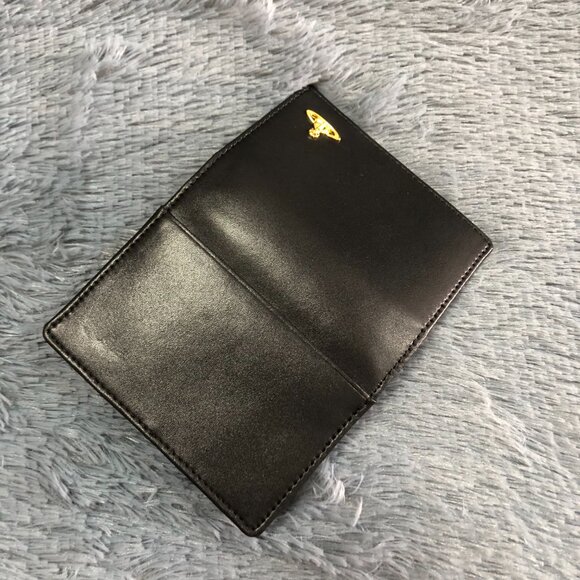Vivienne Westwood Black Card Holder Wallet - Picture 5 of 6